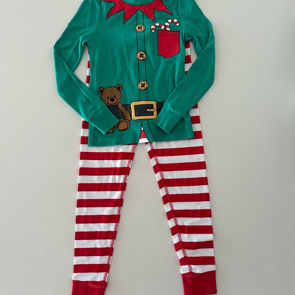 H&M Christmas Elf PJ size 8